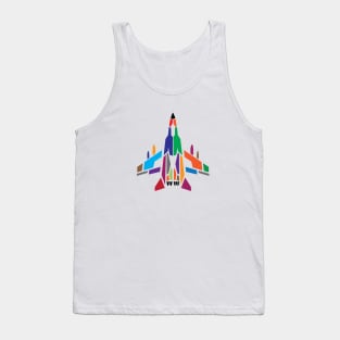 Colorful Fighter Tank Top